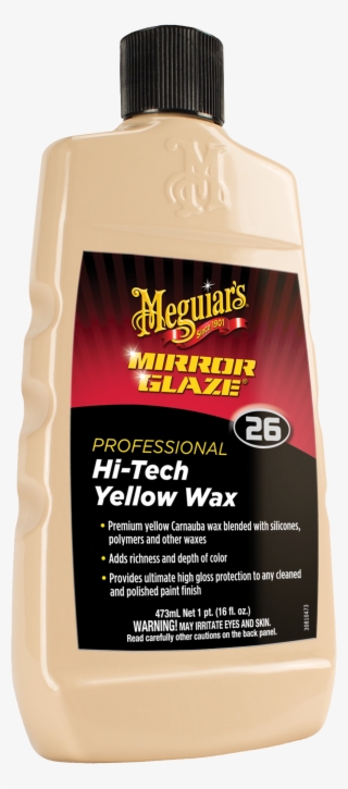 M26 Mirror Glaze® Hi-tech Yellow Wax, 16 Oz