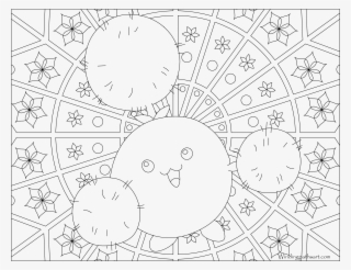 Adult Pokemon Coloring Page Jumpluff