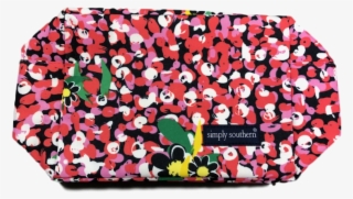 Simply Southern Pink Daisy Cosmo Bag