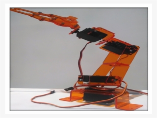 Brazo Robotico De Acrilico No Incluye Servos Mk