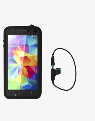 Samsung Galaxy S5 Waterproof Case Ghostek Atomic Black