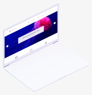Phlox Theme On Laptop Screen