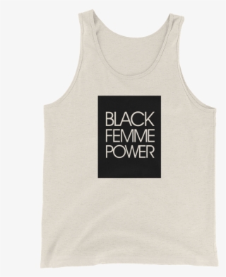 "black Femme Power" Unisex Tank Top