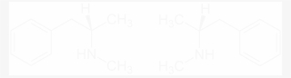 -methamphetamine Structural Formulae