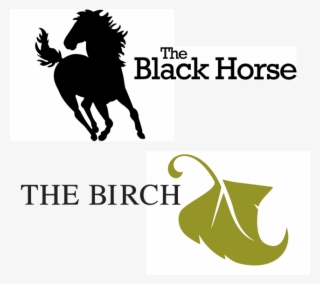 Black Horse And Birch
