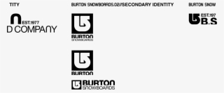 Burton Snowboards 01 Logo Png Transparent