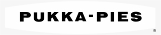 Pukka Pies Logo Black And White