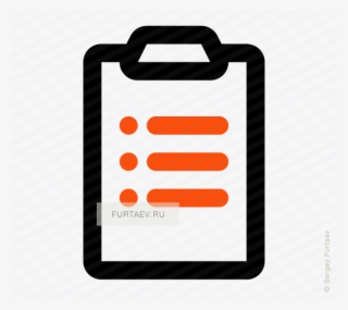Vector Icon Of Checklist On Clipboard