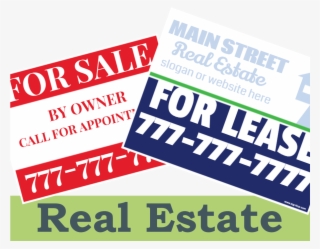 Real Estate Yard Signs