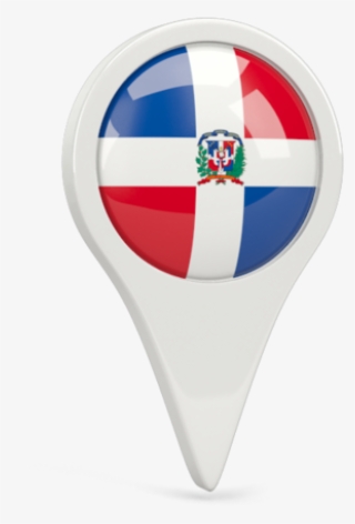Illustration Of Flag Of Dominican Republic