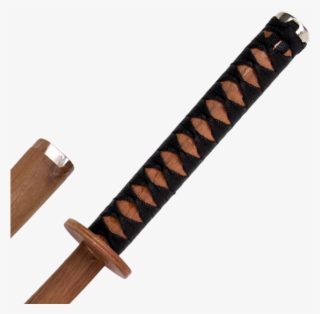 Rope Red Oak Bokken With Scabbard