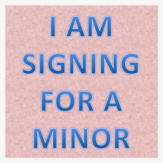 Waiver Minor
