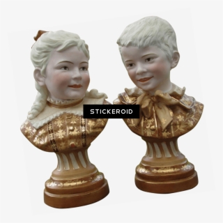 Pair Of Victorian Busts