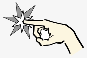 Park, Computer, Point, Icon, Left, Outline, Hand - Pointing Hand