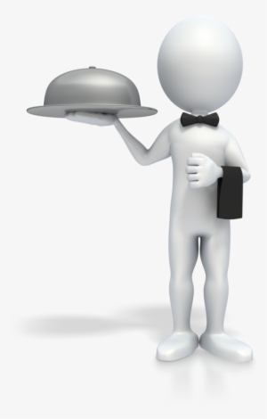 Stick Figure Png Transparent Background - Servant Stick Figure