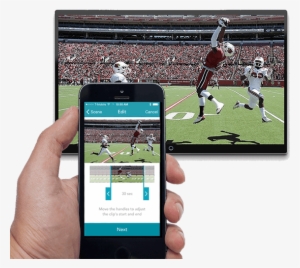 Watch, Create, And Share Clips Of Memorable Tv Momentsright - Watching Tv And Mobile