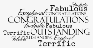 Congratulating Clipart Fabulous Job - Im So Happy For You