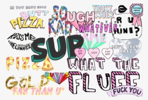 A Set Of 93 Free Photos You Can Stick On Your Photos - Regatinha Cropped Blusas Femininas Pizza