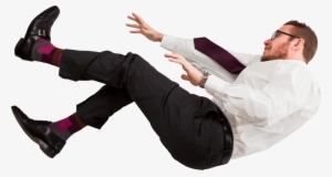 Slip Fall Look Law - Man Falling Down Png