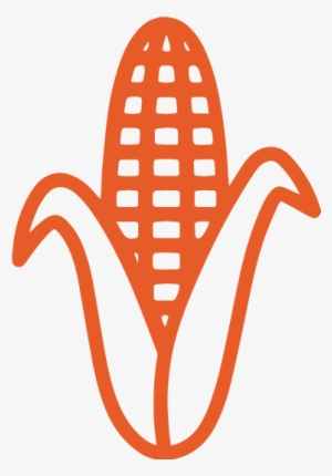 Sharkfarmer Icons Corn-orange - Symbol Of Farmer