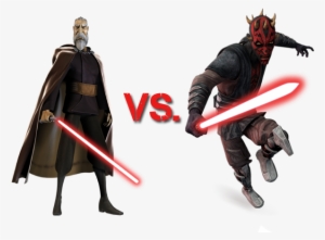 Darth Maul Vs - Darth Tyranus Clone Wars