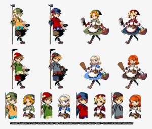 Farmer - Etrian Odyssey 5 Sprites