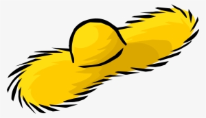 Hat Clipart Farm - Straw Hat Farmer Clipart