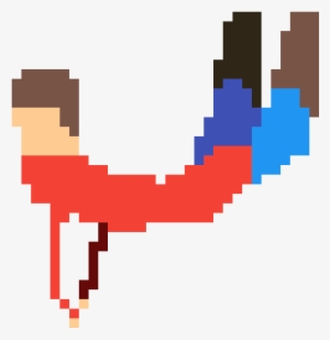 New Guy Falling - Illustration