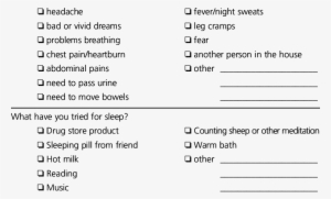 Sleep Problems Do You Have Trouble  Falling Asleep - Sleep