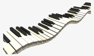 Clipart Music Keyboard - Piano Keys Throw Blanket