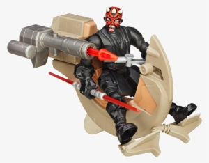 Hero Mashers Speeder Bike With Darth Maul - Star Wars Hero Mashers Darth Maul