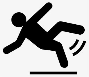 Slips And Falls - Falling Icon