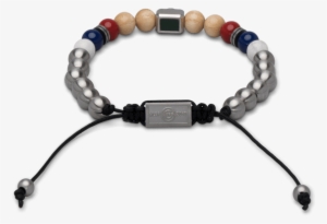 Chicago Cubs™ Square Macrame Bracelet 8mm - Bracelet