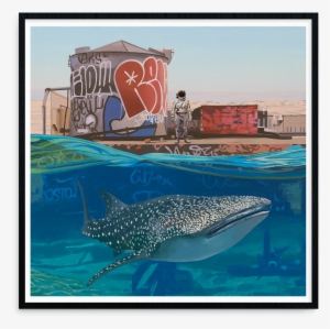 Scott Listfield, "whale Shark" - Painting