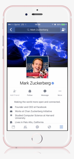 Mark Zuckerberg's Profile Is Just An Example - Mark Zuckerberg