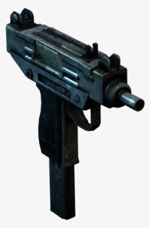 Micro-uzi Front - Uzi Gun Top View