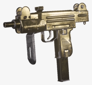 Mini-uzi Gold Mwr - Mini Uzi Png