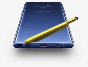 The Rear Of Galaxy Note9 With S Pen On Top, Viewed - Samsung Galaxy Note 9 Price