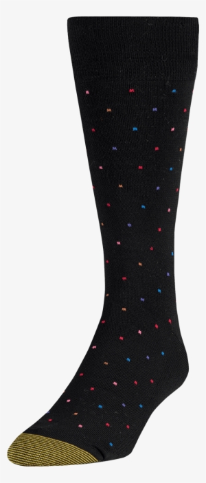 Gold Toe Men's Textured Dot Premium Crew Sock Pair - Sock