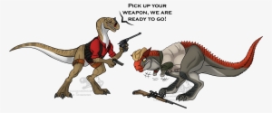 Vector Royalty Free Library Pick Up Your Weapon Commission - Primal Carnage Extinction Carnotaurus Skins