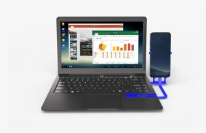 Samsung Galaxy S8 Dex On Mirabook - Samsung Dex Laptop Dock