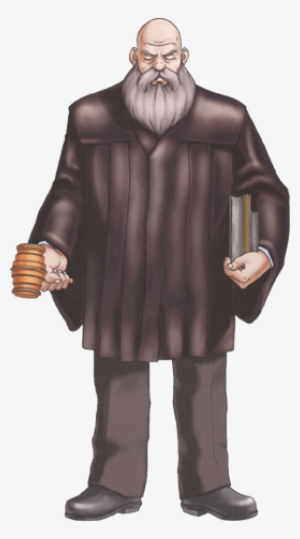 Judge - Ace Attorney Judge Png
