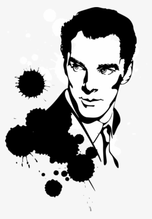 Benedict Cumberbatch By Mad42sam-d8en5nz - Sherlock Holmes Benedict Cumberbatch Vektör