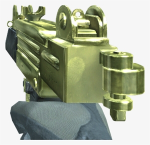 Gold Uzi Png Download - Machine Tool