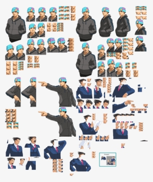 Click For Full Sized Image Phoenix Wright - Phoenix Wright And Apollo Justice