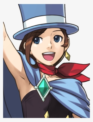 Phoenix Wright Ace Attorney Wiki Fandom Powered By - Ace Attorney Gyakuten Saiban Trucy Wright Cosplay Costume