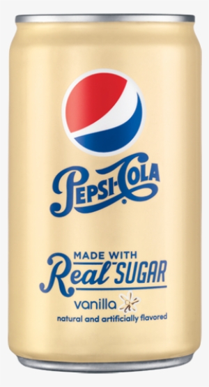 Pepsi-cola Vanilla Made With Real Sugar - Pepsi Cola, Vanilla - 12 Fl Oz