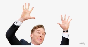 - //fapslock☆fujoshi - Benedict Cumberbatch Photobomb Png Transparent