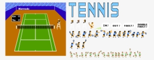 Misc - Nes Tennis Sprites