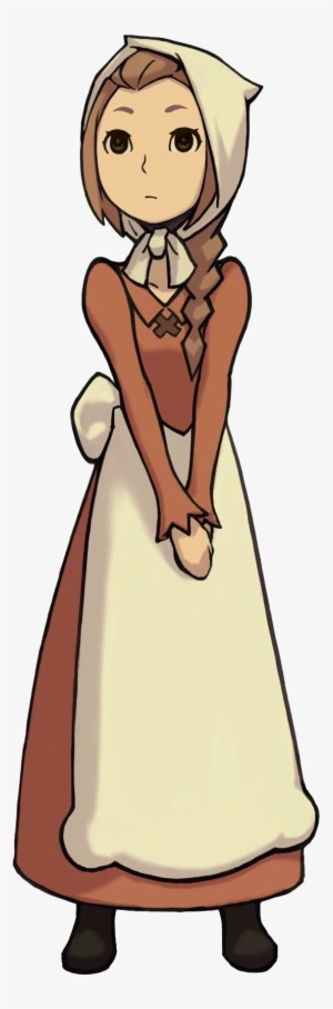 Professor Layton Vs Phoenix Wright - Professor Layton Girl Characters